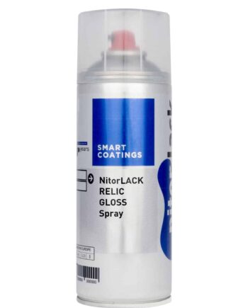 LAQUER RELIC GLOSS (Nitrocellulose) - 1l Can - Nitrocellulose Spray (400ml)