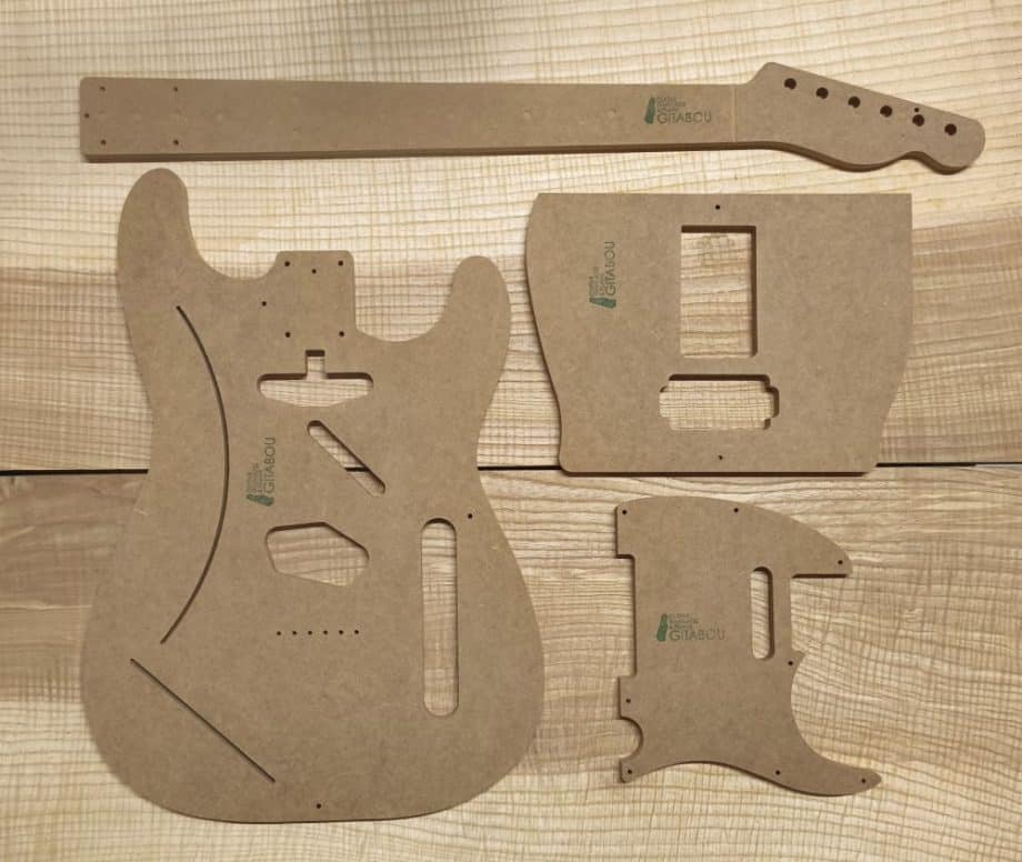 HYBRID Tele/Strat - Schablonenset